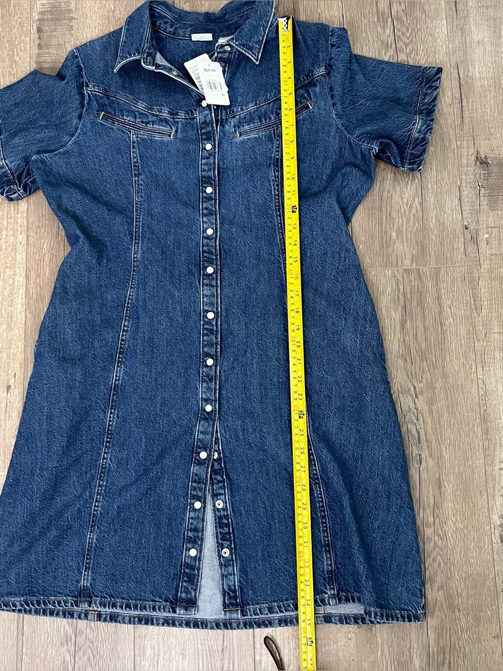 Levi's Women's Rinoa Denim Dress Size L Cotton 100% - Picture 10 of 16